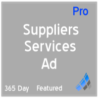 Suppliers Services Pro Ad – 1 Year Listing Plan